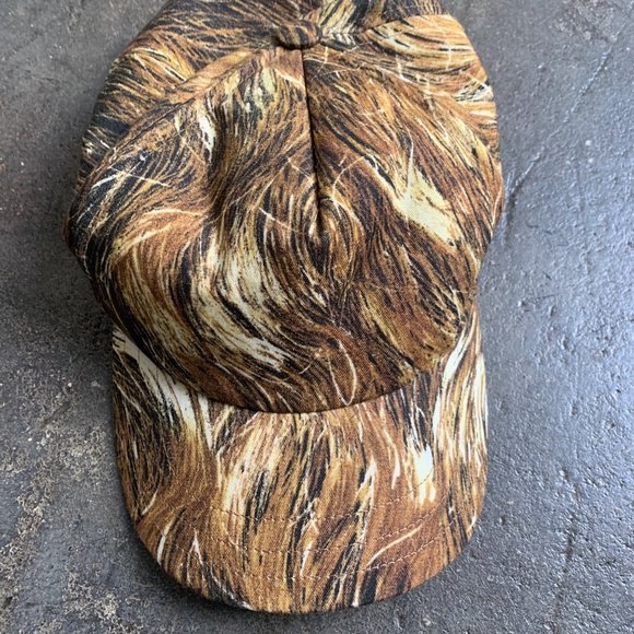 Gold Label Unisex Hair Padded Hat w/ Leather Strap